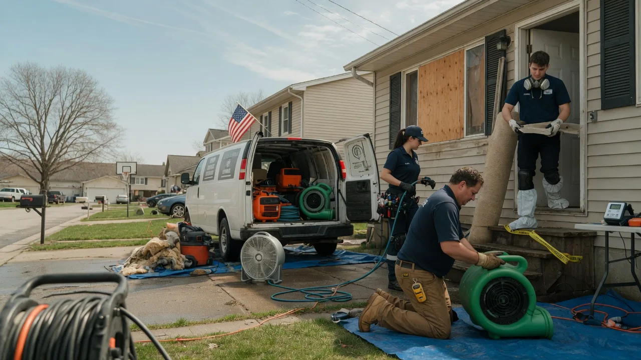 Water Damage Restoration in Chardon, OH near me
